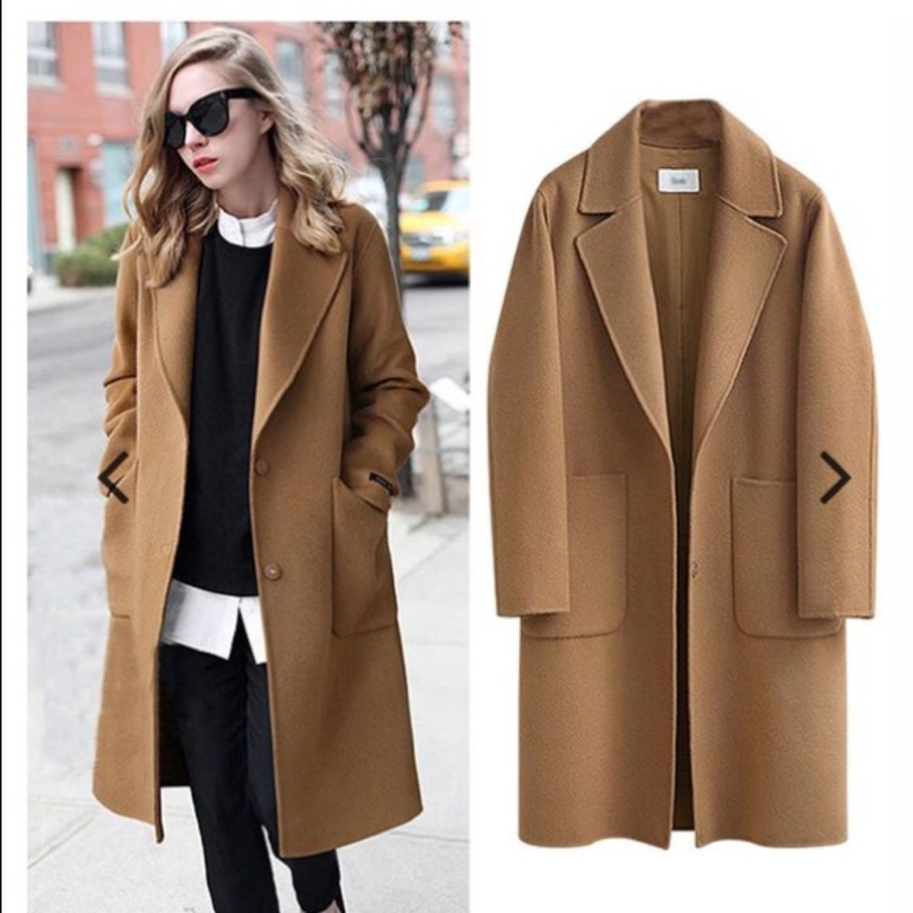 Beautiful camel coat!